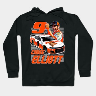 Chase Elliott Hooters 9 Hoodie